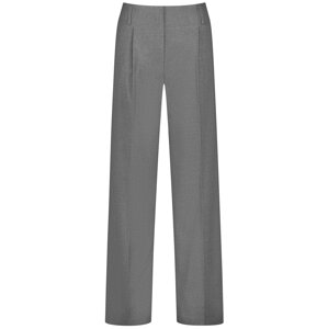 GERRY WEBER Kalhoty s puky šedý melír