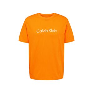 Calvin Klein Performance Funkční tričko  oranžová / bílá