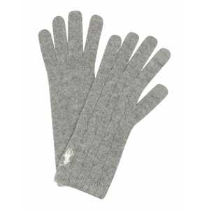 Polo Ralph Lauren Prstové rukavice  světle šedá
