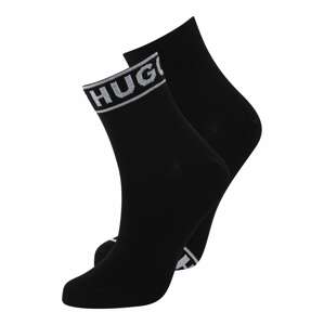 HUGO Ponožky  světle šedá / černá