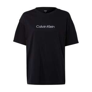 Calvin Klein Sport Tričko černá / bílá