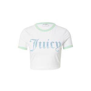 Juicy Couture White Label Tričko tyrkysová / mátová / bílá