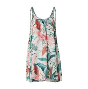 Femi Stories Letní šaty 'NAYE'  krémová / zelená / korálová / světle růžová