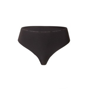Tommy Hilfiger Underwear Tanga  černá / bílá
