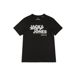 Jack & Jones Junior Tričko 'Hunter' černá / bílá