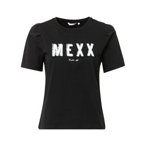 MEXX Tričko  černá / bílá
