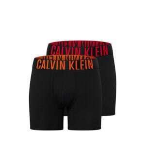 Calvin Klein Underwear Boxerky  oranžová / červená / černá