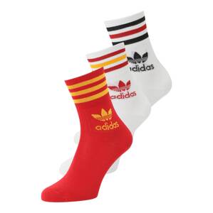 ADIDAS ORIGINALS Ponožky  jasně oranžová / rezavě červená / černá / bílá