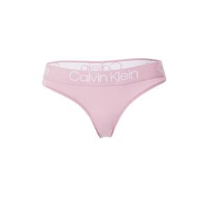 Calvin Klein Underwear Tanga  světle růžová / bílá