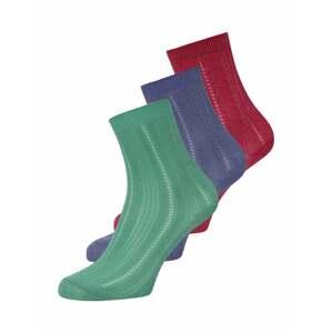 BeckSöndergaard Ponožky 'Drake'  námořnická modř / zelená / červená