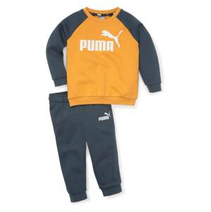 PUMA Joggingová souprava  marine modrá / oranžová / bílá