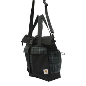 Carhartt WIP Nákupní taška 'Highbury' hnědá / tmavě šedá / mátová / černá