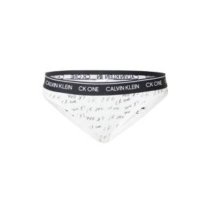 Calvin Klein Underwear Kalhotky černá / bílá