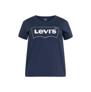 Levi's® Plus Tričko  noční modrá / stříbrná
