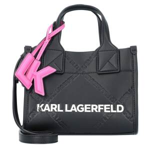 Karl Lagerfeld Kabelka 'Skuare'  pink / černá / bílá