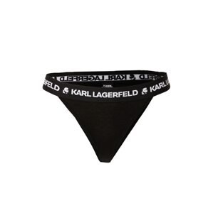 Karl Lagerfeld Kalhotky černá / bílá