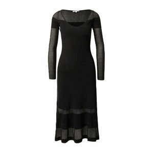 PATRIZIA PEPE Úpletové šaty černá
