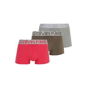Calvin Klein Underwear Boxerky  šedá / čedičová šedá / olivová / pink