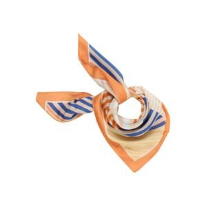 ESPRIT Šátek  námořnická modř / oranžová / bílá