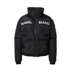 Karl Kani Zimní bunda černá / bílá
