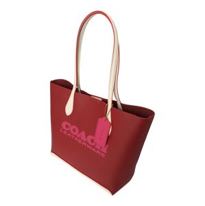 COACH Nákupní taška pink / červená / bílá