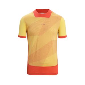 ICEBREAKER Funkční tričko 'GEODETIC' světle žlutá / oranžová