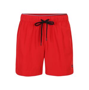 Tommy Hilfiger Underwear Plavecké šortky námořnická modř / ohnivá červená
