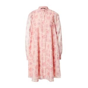 BRUUNS BAZAAR Košilové šaty 'Philina' tmavě fialová / růžová / světle růžová