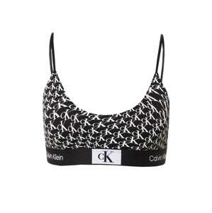 Calvin Klein Underwear Podprsenka 'Ck96 Unlined' černá / bílá