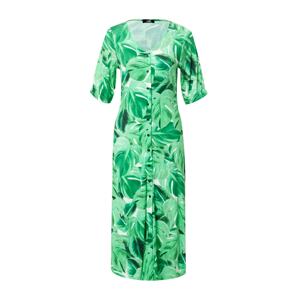 Wallis Curve Košilové šaty jedle / trávově zelená / světle zelená