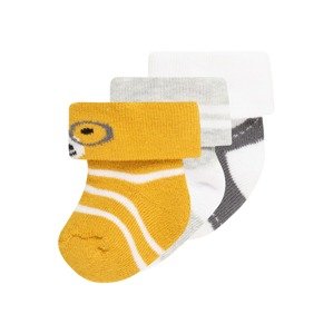 EWERS Ponožky 'Bär' kari / šedý melír / bílá