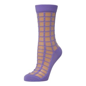 Swedish Stockings Ponožky 'Alicia'  fialová / průhledná