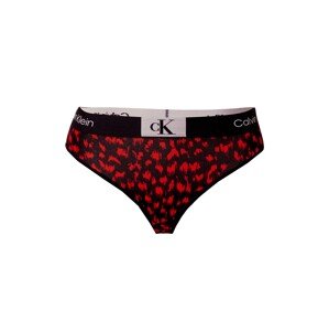 Calvin Klein Underwear Tanga  krvavě červená / černá