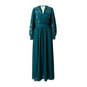 Wallis Curve Společenské šaty smaragdová / stříbrná