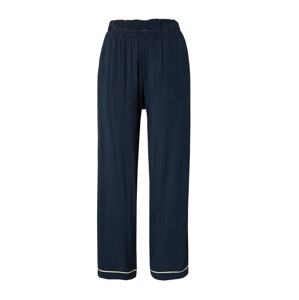 JOOP! Bodywear Pyžamové kalhoty noční modrá / bílá