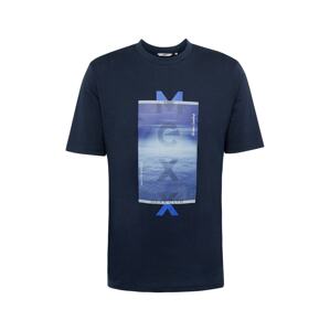 MEXX Tričko modrá / námořnická modř / světlemodrá