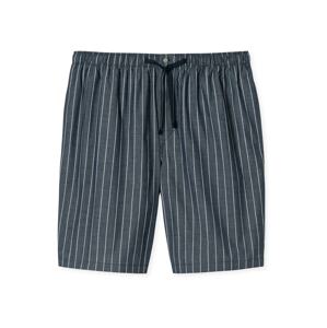 SCHIESSER Pyžamové kalhoty antracitová / bílá