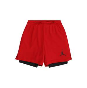 Jordan Sportovní kalhoty  ohnivá červená / černá