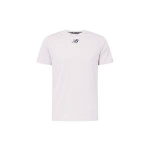 new balance Funkční tričko stříbrně šedá / pastelově růžová