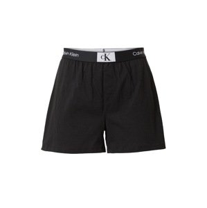 Calvin Klein Underwear Pyžamové kalhoty černá / offwhite