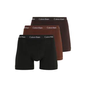 Calvin Klein Underwear Boxerky hnědá / pueblo / černá / bílá