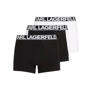 Karl Lagerfeld Boxerky černá / bílá