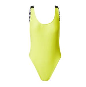 Calvin Klein Swimwear Plavky žlutá / černá