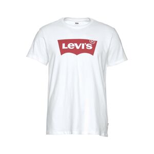 LEVI'S Tričko 'GRAPHIC SET-IN NECK NEUTRALS' červená / bílá