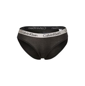 Calvin Klein Underwear Kalhotky  šedá / černá
