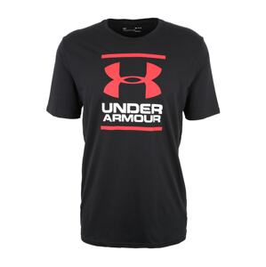 UNDER ARMOUR Funkční tričko 'GL Foundation' světle červená / černá / bílá