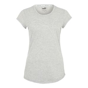 PUMA Funkční tričko 'ELEVATED ESS Cat Heather'  světle šedá