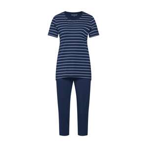 SCHIESSER Pyžamo  námořnická modř / bílá
