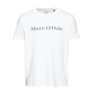 Marc O'Polo Tričko  bílá / marine modrá