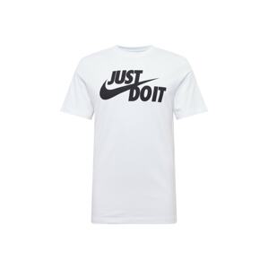 Nike Sportswear Tričko 'Just Do It'  černá / offwhite
